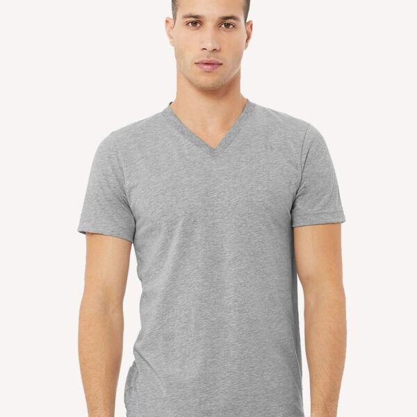 Heather CVC V-Neck Tee Thumbnail
